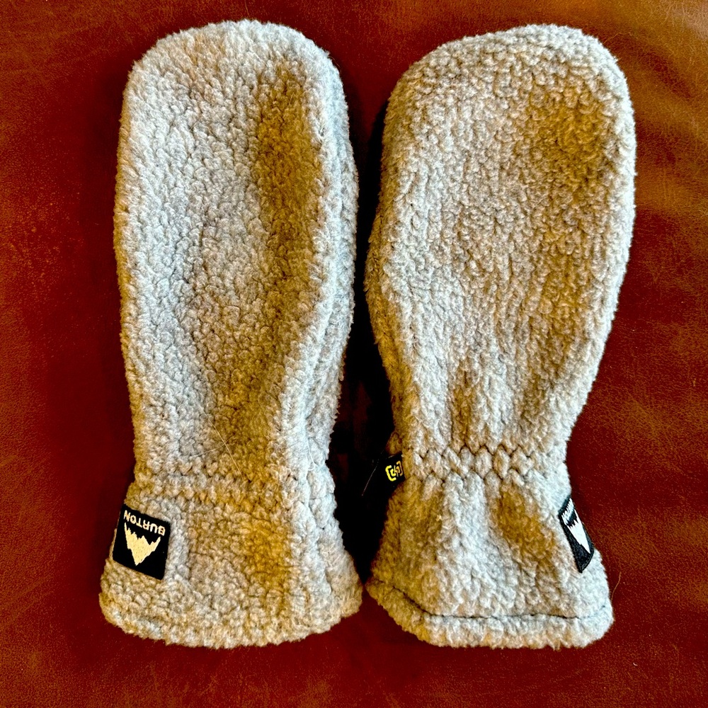 Women’s Burton Fleece Stovepipe Mittens Size Small